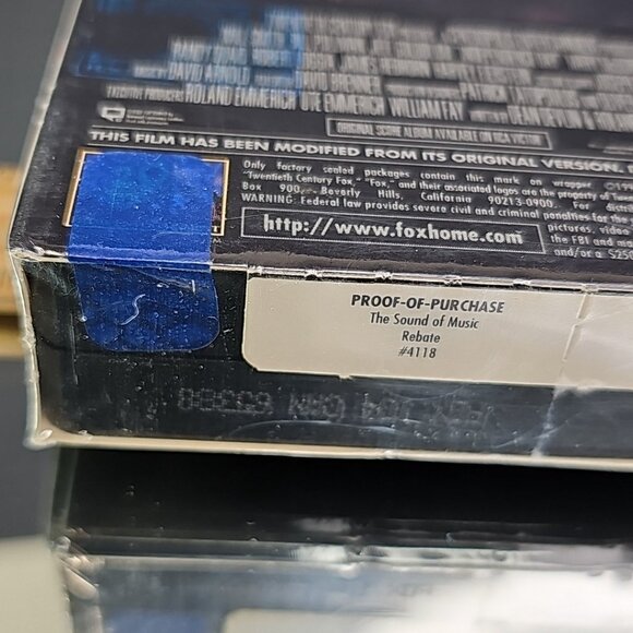 Independence Day (VHS, 1996, Lenticular Cover) NEW SEALED - Picture 11 of 12